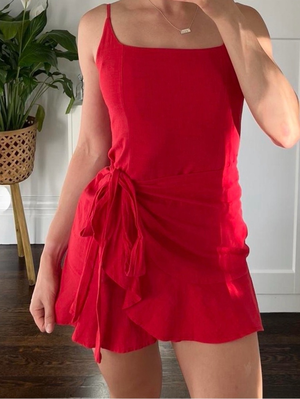Princess Polly Cotton Dress / Adjustable Straps - 10
